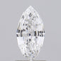1.05 ct MODIFIED MARQUISE STEP CUT E VVS2 IGI Certified Lab Grown Diamond