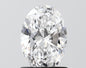 1.00 ct Oval D VVS2 IGI Certified Lab Grown Diamond