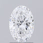 1.06 ct Oval D VVS1 IGI Certified Lab Grown Diamond