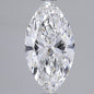 1.50 ct Marquise D VVS2 IGI Certified Lab Grown Diamond