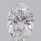 1.09 ct Oval D VVS2 IGI Certified Lab Grown Diamond