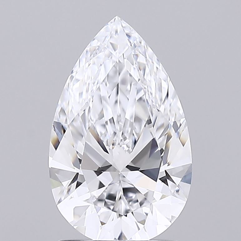 1.56 ct Pear D VVS2 IGI Certified Lab Grown Diamond