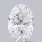 1.05 ct Oval D VVS1 IGI Certified Lab Grown Diamond