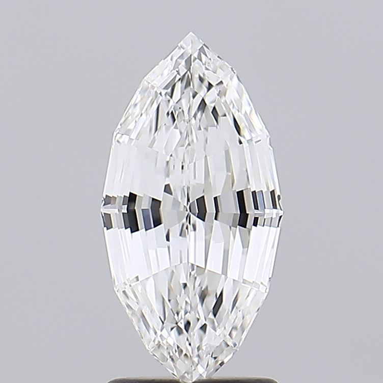 2.02 ct MODIFIED MARQUISE STEP CUT E VVS2 IGI Certified Lab Grown Diamond