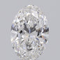 1.57 ct Oval D VVS2 IGI Certified Lab Grown Diamond