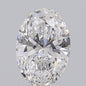 1.73 ct Oval D VVS2 IGI Certified Lab Grown Diamond