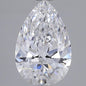 1.54 ct Pear D VVS2 IGI Certified Lab Grown Diamond