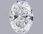 1.02 ct Oval D VVS2 IGI Certified Lab Grown Diamond