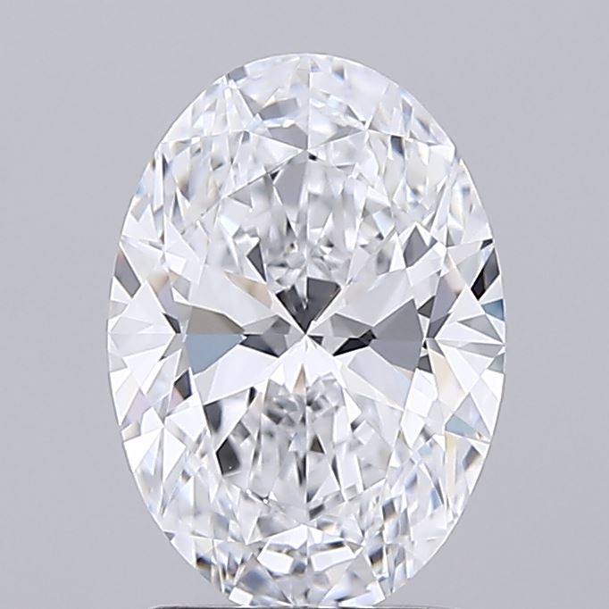 1.86 ct Oval D VVS2 IGI Certified Lab Grown Diamond