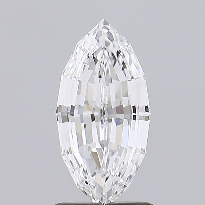 1.01 ct MODIFIED MARQUISE STEP CUT D VS1 IGI Certified Lab Grown Diamond