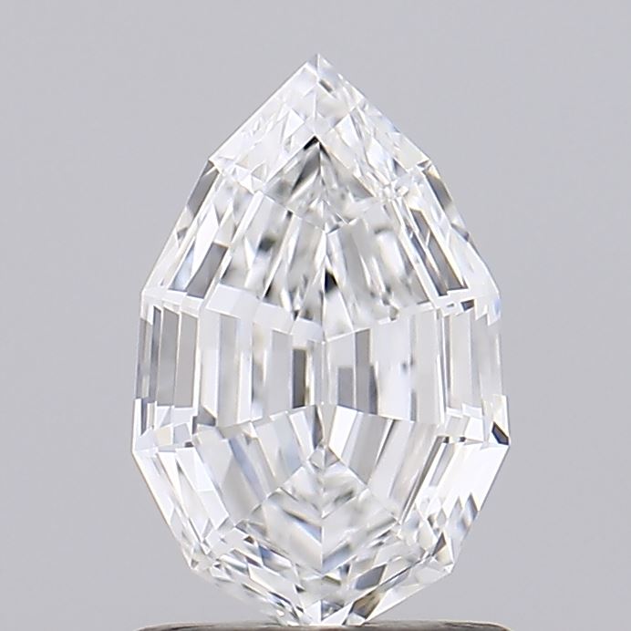 1.02 ct MODIFIED PEAR STEP CUT D VVS1 IGI Certified Lab Grown Diamond