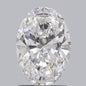 1.09 ct Oval D VVS2 IGI Certified Lab Grown Diamond
