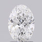 1.08 ct Oval E VVS2 IGI Certified Lab Grown Diamond