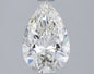 1.71 ct Pear F VVS2 IGI Certified Lab Grown Diamond