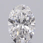 1.22 ct Oval D VVS2 IGI Certified Lab Grown Diamond