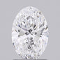 1.08 ct Oval D VVS1 IGI Certified Lab Grown Diamond